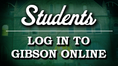 Students login into Gibson Online